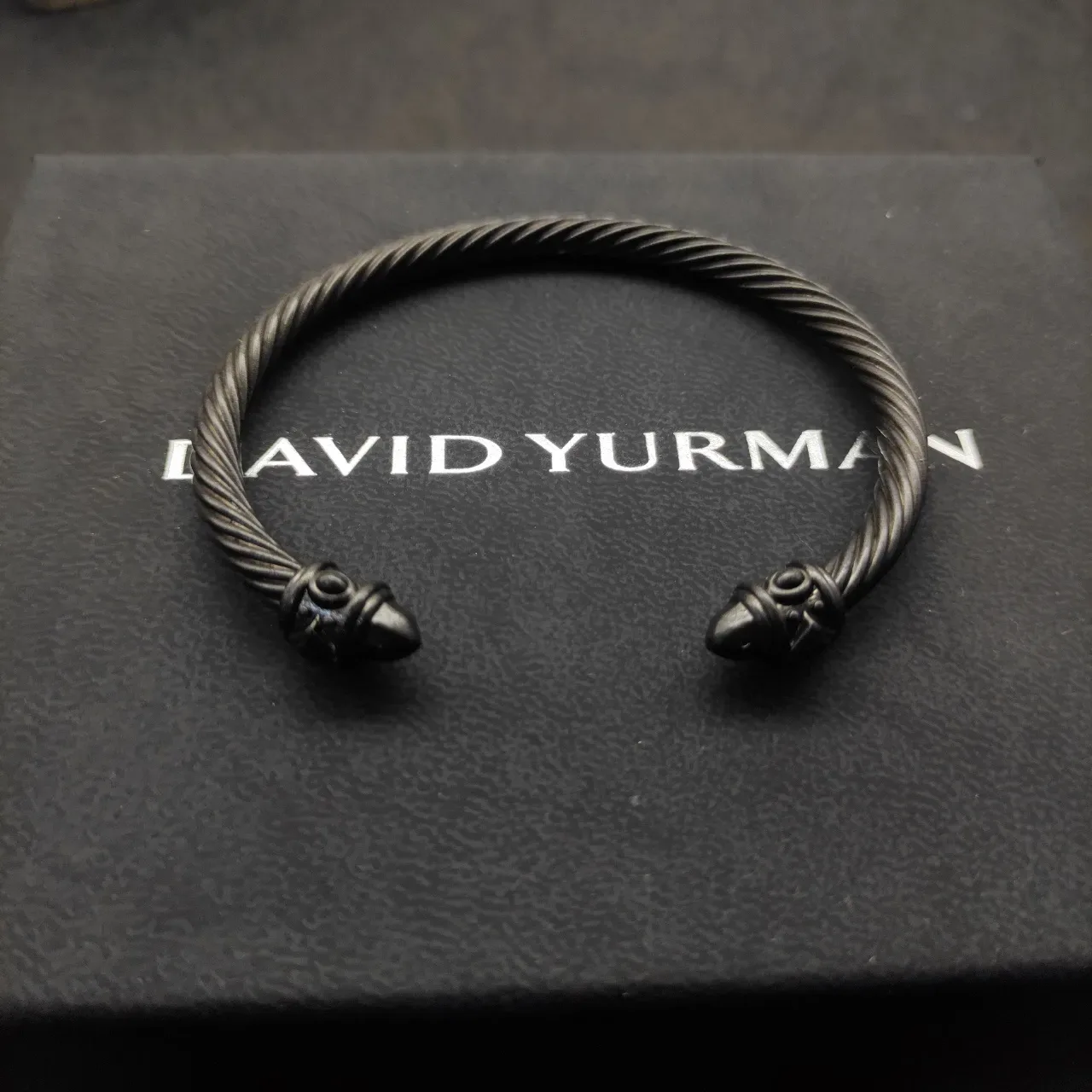 Twisted Cable Open Cuff Bracelet 5