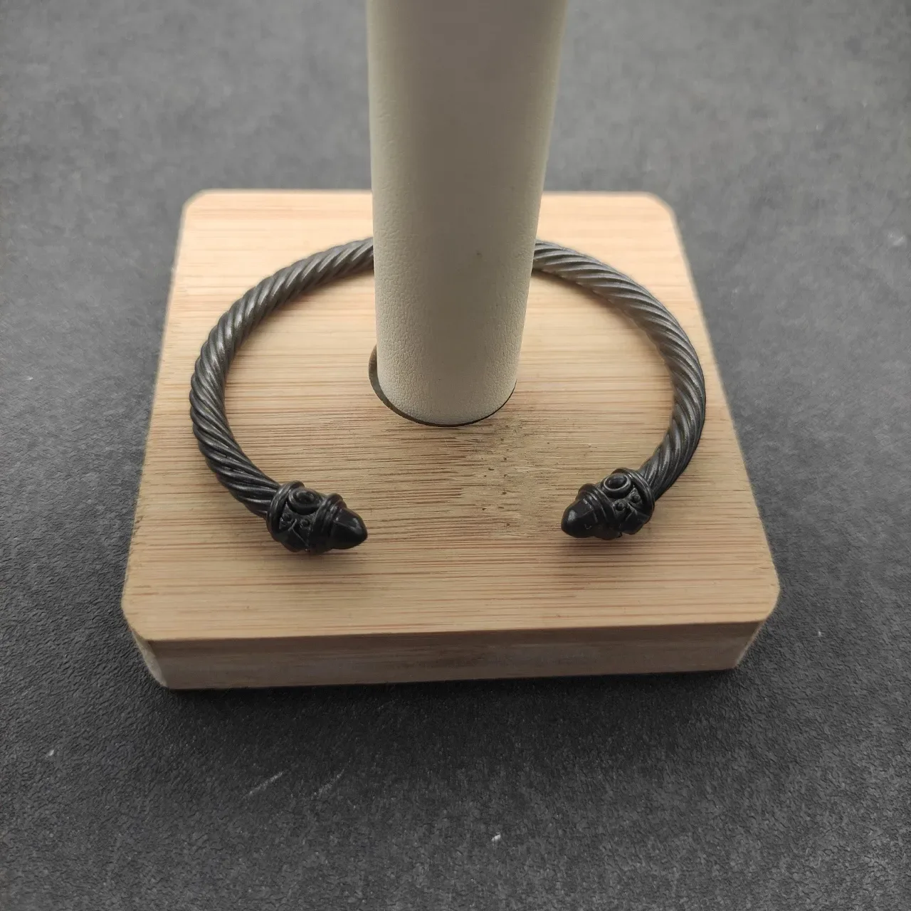 Twisted Cable Open Cuff Bracelet 7