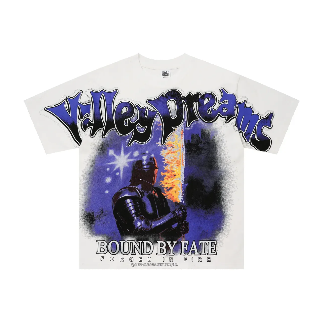 Vale Valley Dreams Bound By Fate ग्राफिक टी-शर्ट 3