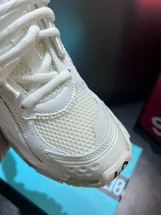 White and Translucent Yellow Chunky Sneaker 4