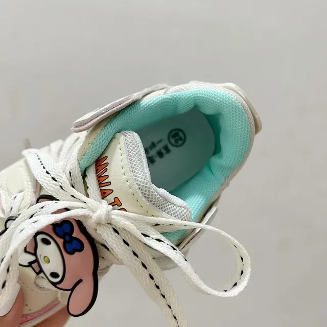 White Blue Chunky Sculpted Midsole Decorative Side Logo Sneakers 16