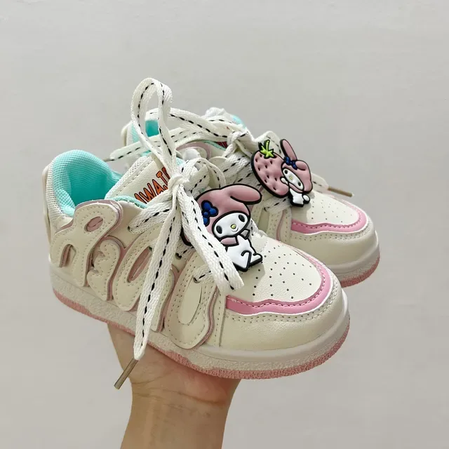 White Blue Chunky Sculpted Midsole Decorative Side Logo Sneakers 18