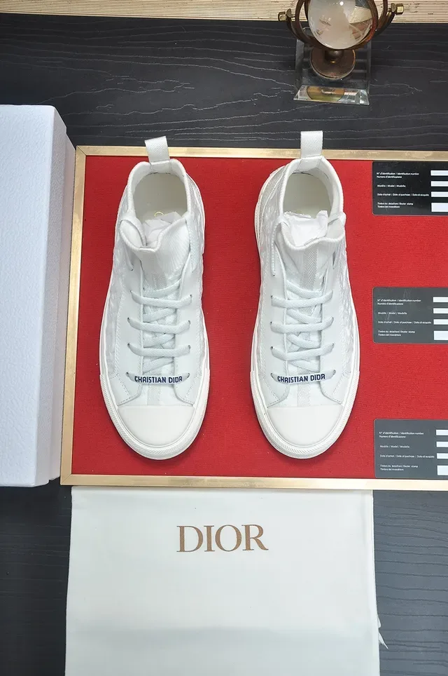 White Knit High-Top Platform Lifestyle Sneaker 5