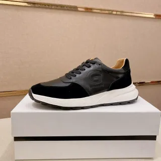 Givenchy City Sport Black Leather and Suede Lifestyle Sneaker