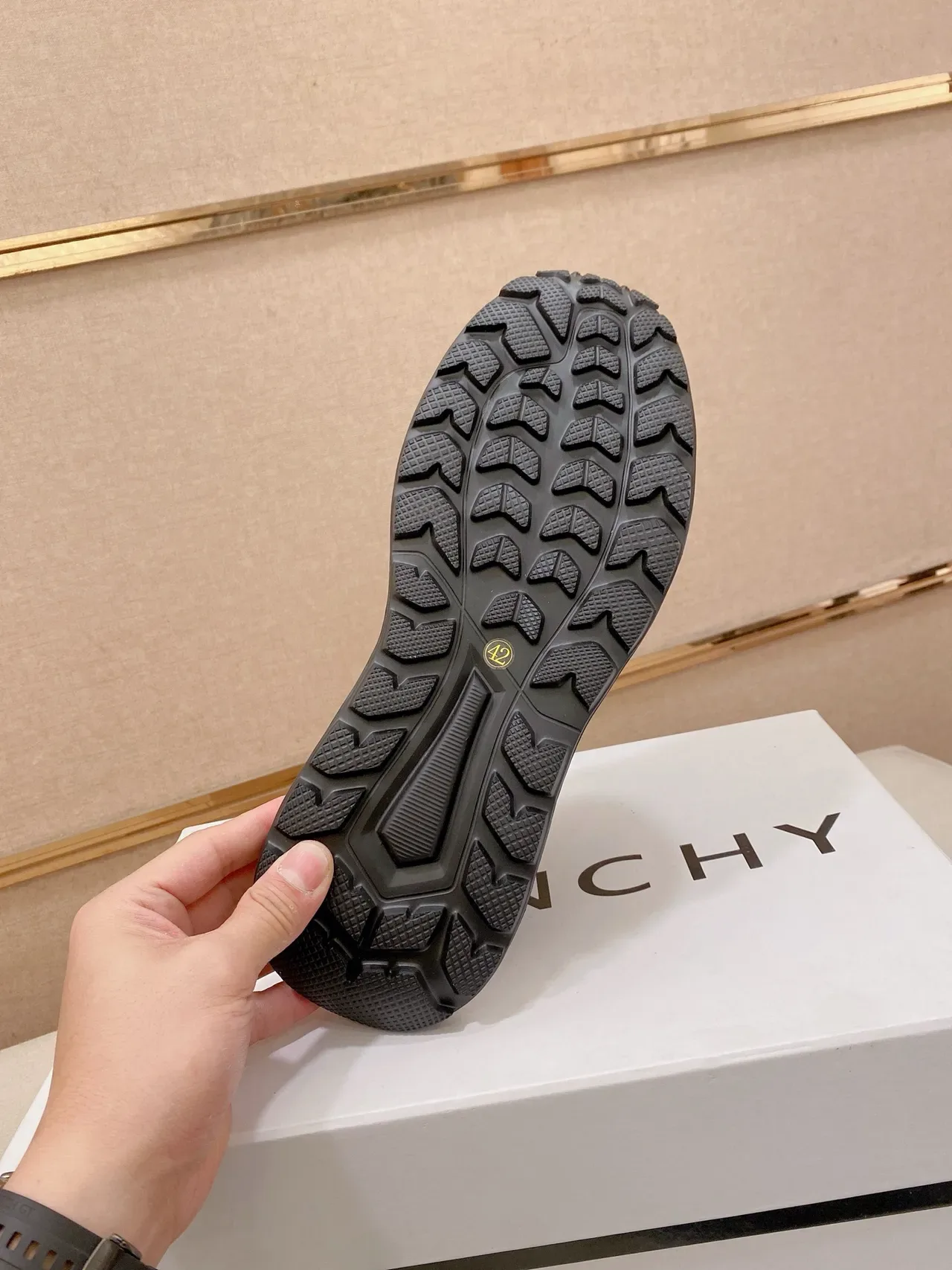 Givenchy City Sport Black Leather and Suede Lifestyle Sneaker 9