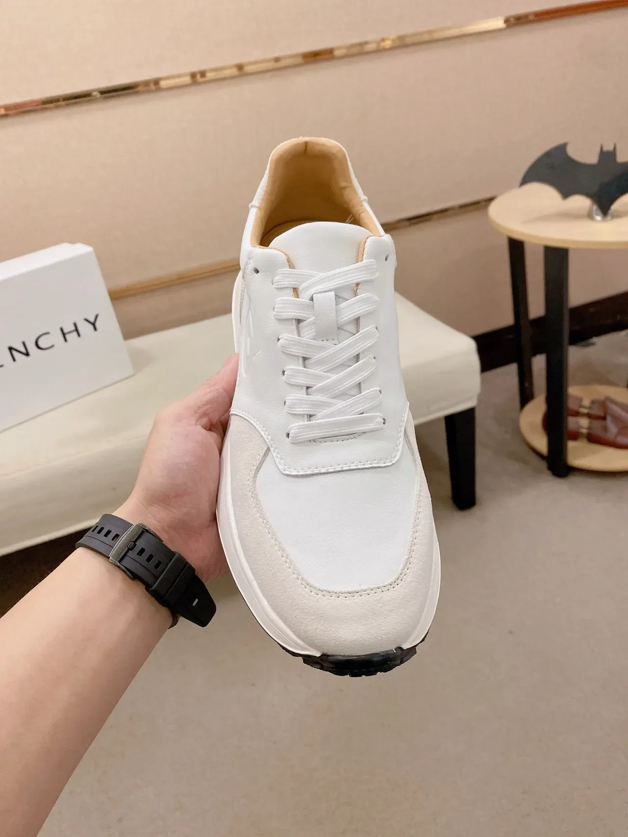 Givenchy City Sport White and Beige Lifestyle Sneakers 2
