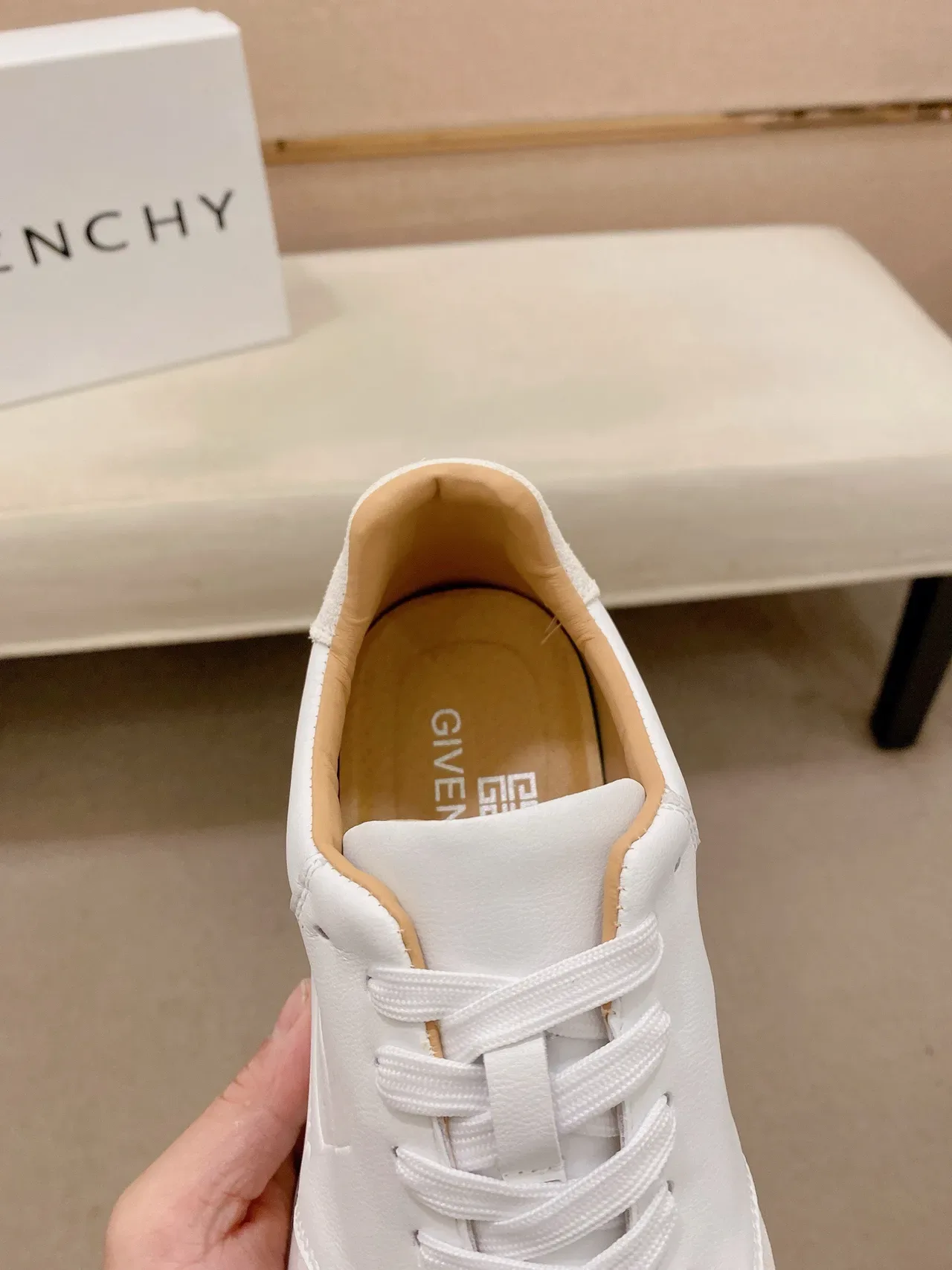 Givenchy City Sport White and Beige Lifestyle Sneakers 6