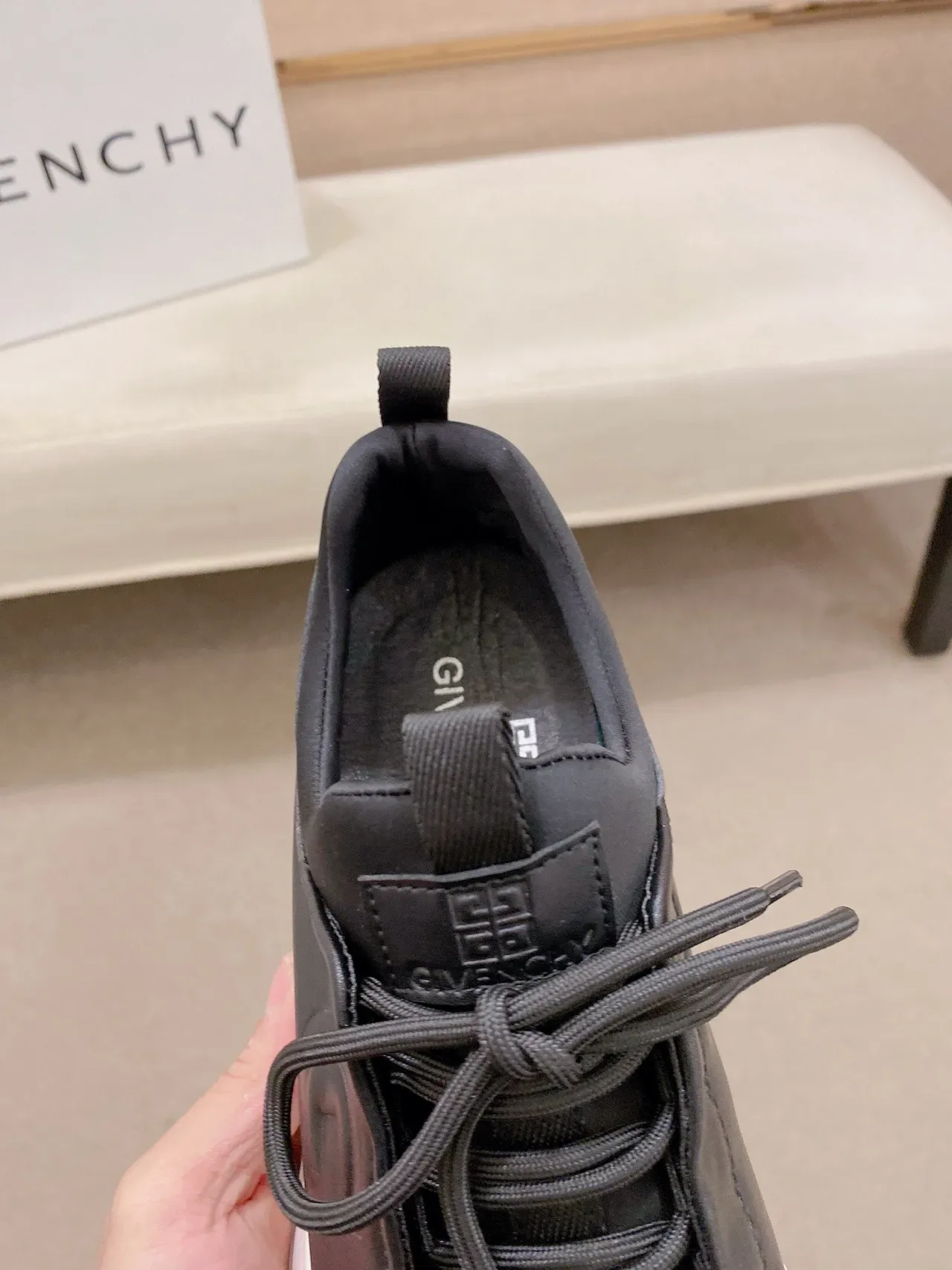 Givenchy Spectre Black and White Lifestyle Sneakers 7