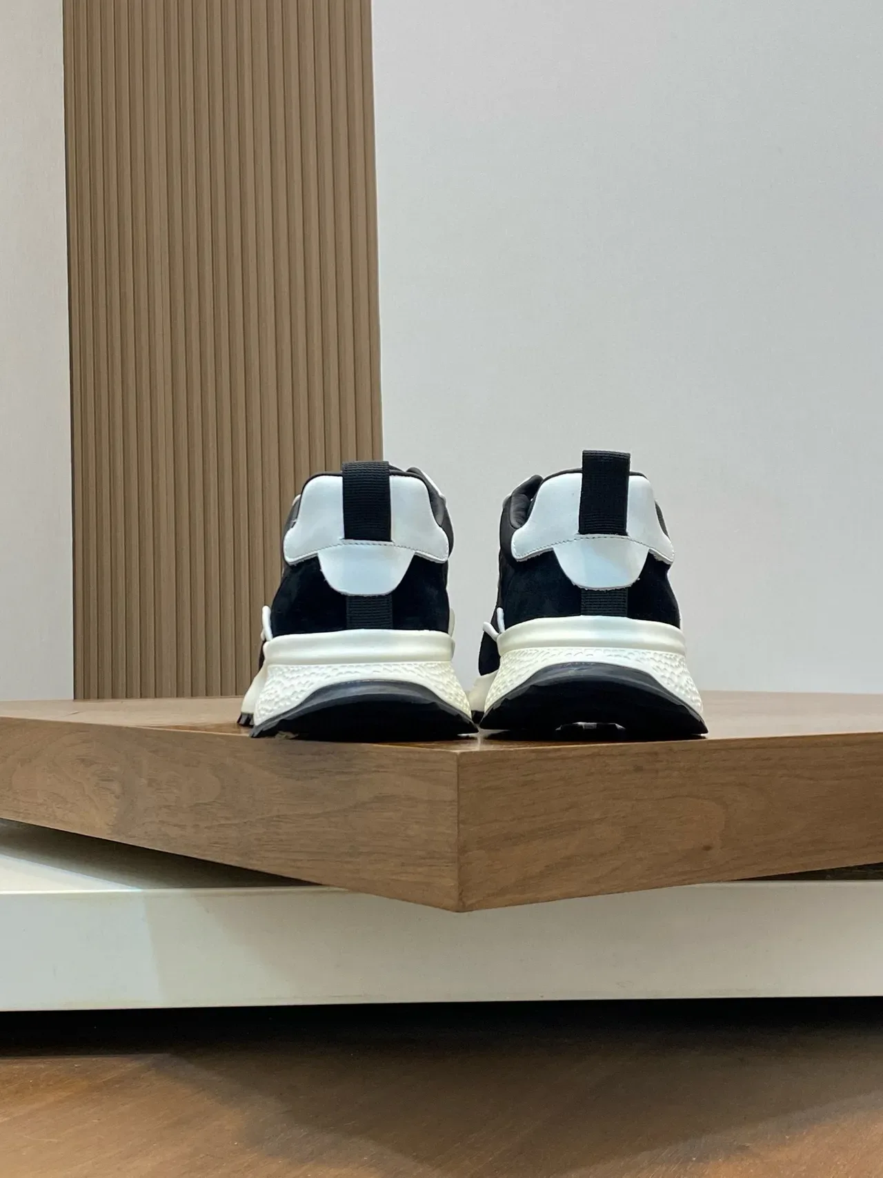Givenchy Track Trainer Black and White Lifestyle Sneakers 8