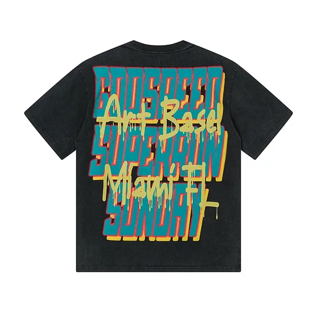 Godspeed Graphic Print Oversized T-Shirt 2