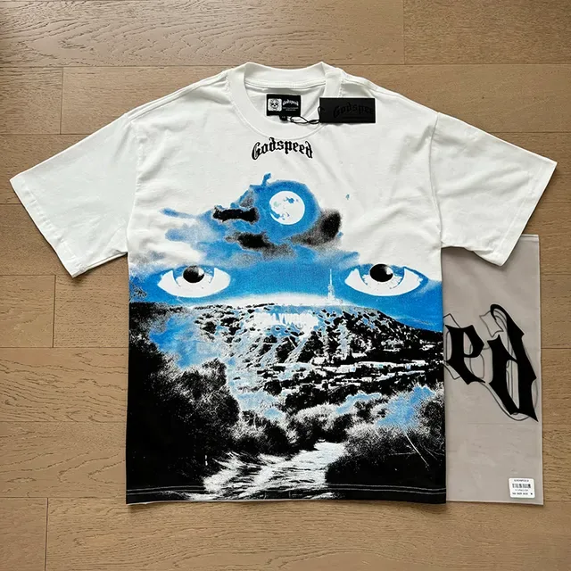 Godspeed Graphic-Print Oversized T-Shirt 7