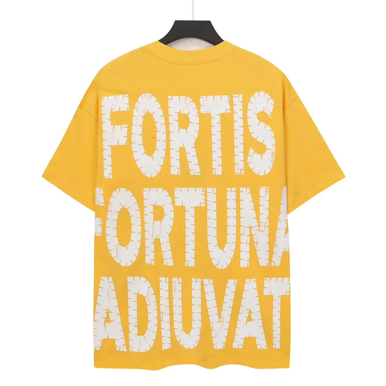 Godspeed Graphic Print Oversized Yellow T-Shirt 3
