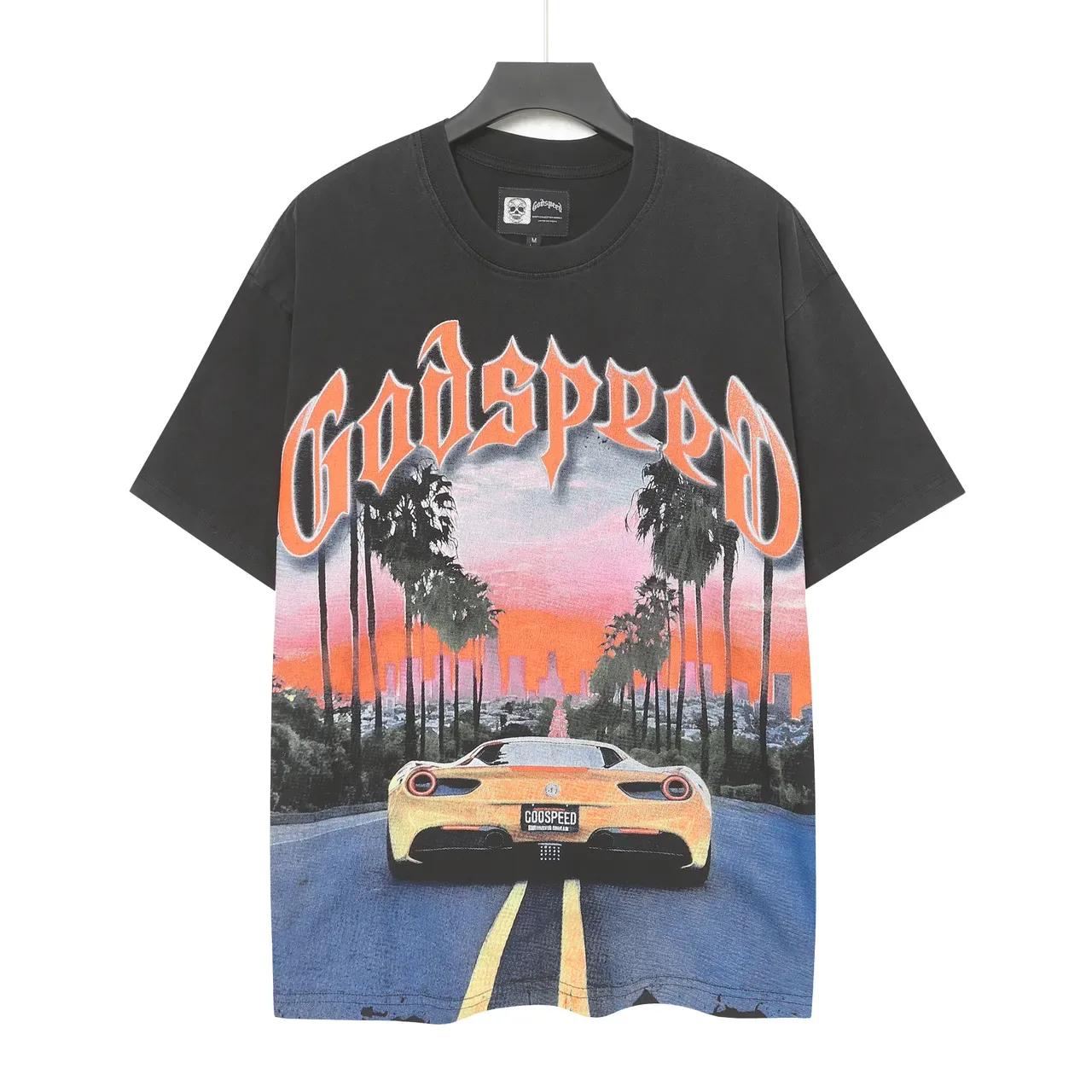 Godspeed Oversized Graphic Print T-Shirt 2