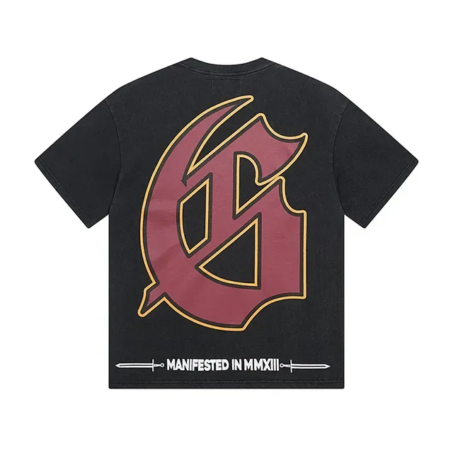 Godspeed Skull Helmet Graphic Black T-Shirt 3