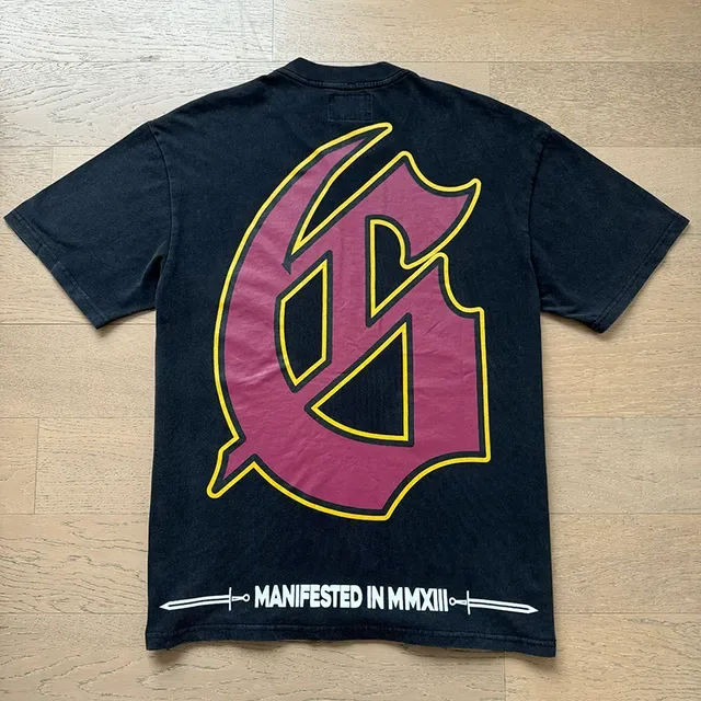 Godspeed Skull Helmet Graphic Black T-Shirt 7