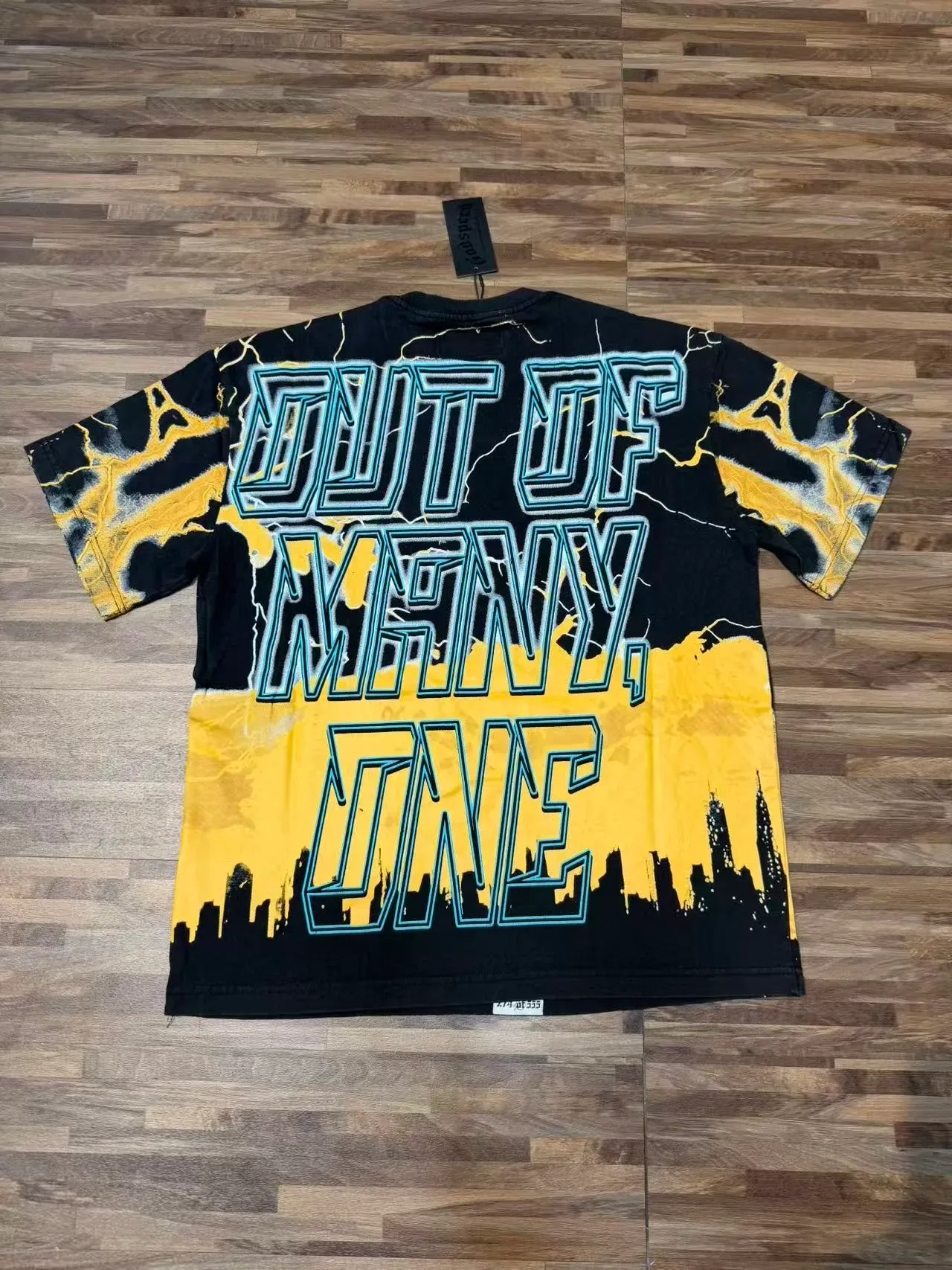 Godspeed Statue of Liberty Lightning Graphic T-Shirt 2