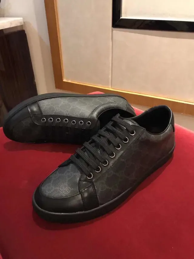 Gucci Ace GG Monogram Black Lifestyle Sneakers 7