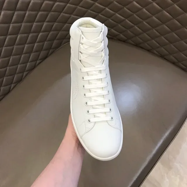 Gucci Ace Perforated Logo White Lifestyle Sneakers 3