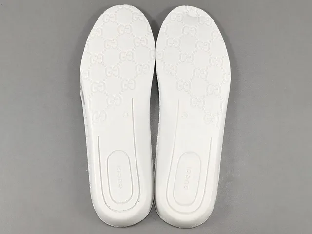 Gucci Ace White Green Red Web Stripe Lifestyle Sneaker 3