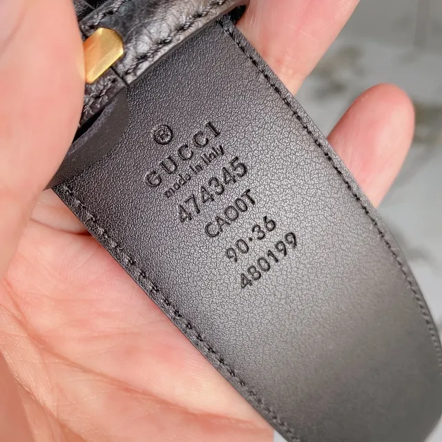 Gucci Double G Belt Preto Couro com textura Pebbled Fivela de tom prateado Cinto de Couro 6