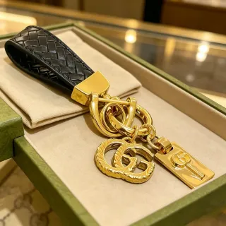 Gucci GG Marmont Black Gold Woven Leather Hardware Saddle Bag