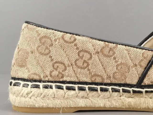 Gucci Horsebit 1955 Beige Monogram Canvas Loafer 2