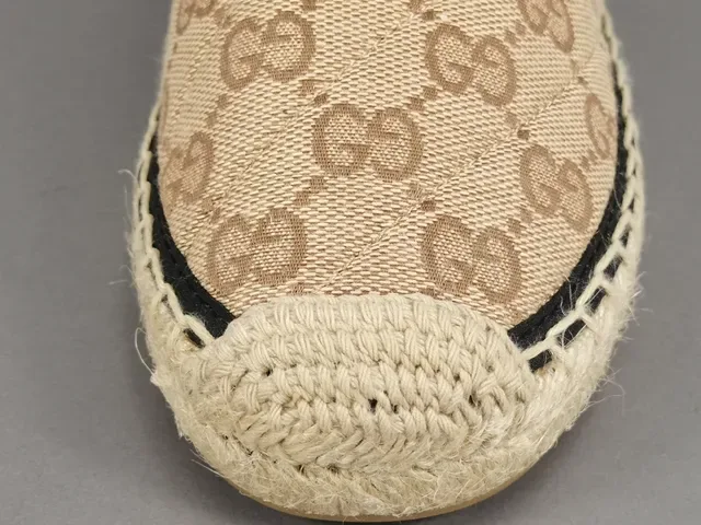Gucci Horsebit 1955 Beige Monogram Canvas Loafer 6