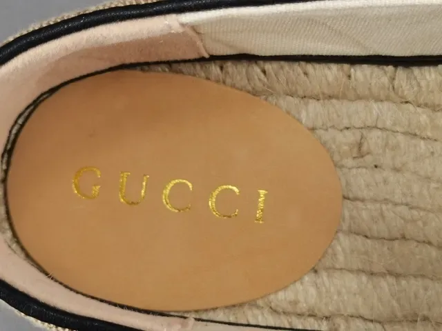 Gucci Horsebit 1955 Beige Monogram Canvas Loafer 9