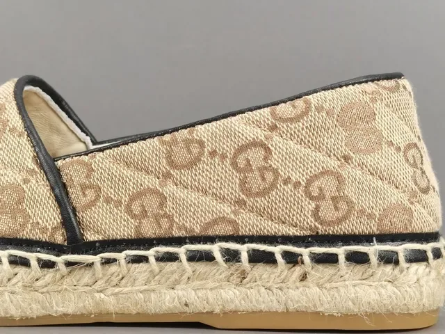 Gucci Horsebit 1955 Beige Monogram Canvas Loafer 10