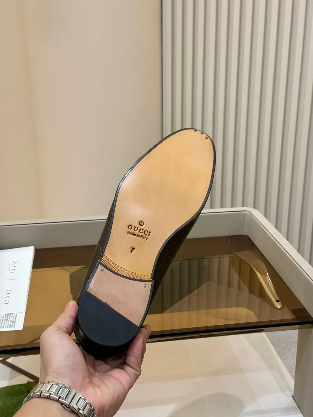 Gucci Horsebit 1955 Brown Crocodile-Embossed Leather Loafer 2