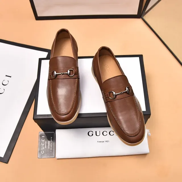 Gucci Horsebit 1955 Brown Leather Horsebit Loafers 2