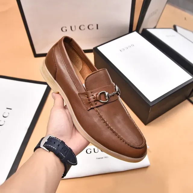 Gucci Horsebit 1955 Brown Leather Horsebit Loafers 6