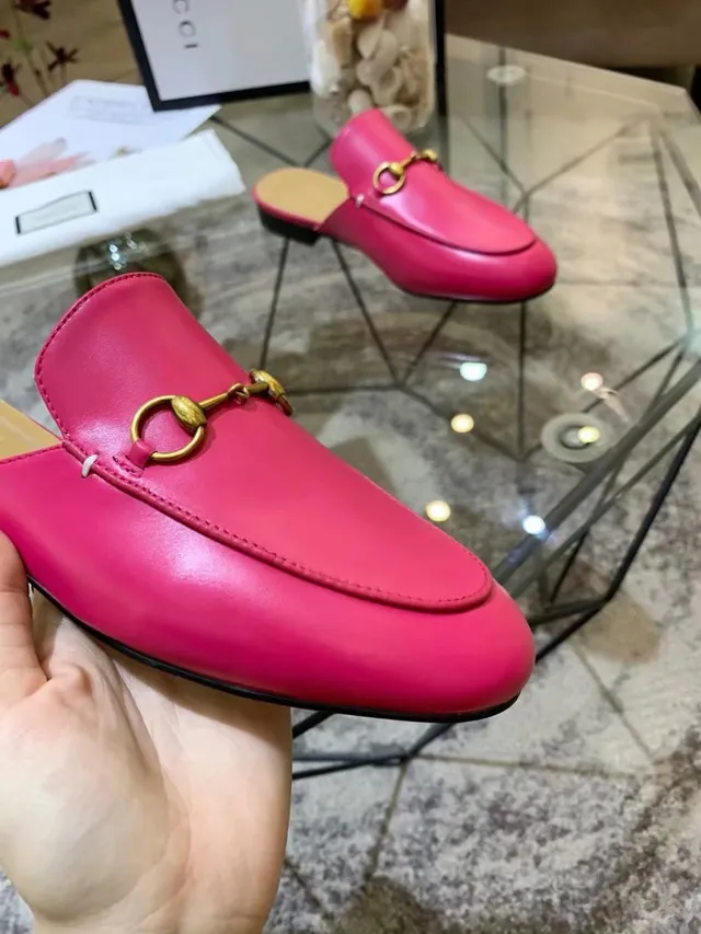 Gucci Horsebit 1955 Rose Fuchsia Cuir Horsebit Mocassins 8