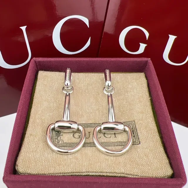 Gucci Horsebit 1955 Gold-Tone Dangling Earrings 5