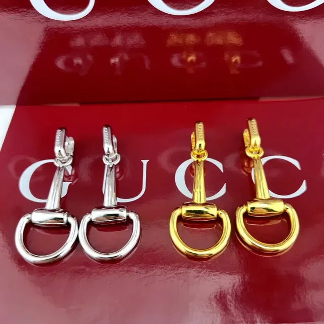 Gucci Horsebit 1955 Gold-Tone Dangling Earrings 8