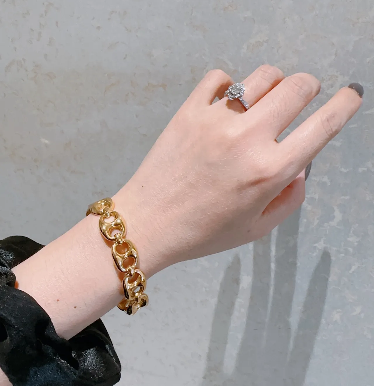 Gucci Horsebit 1955 Gold-Tone Interlocking Link Bracelet 8