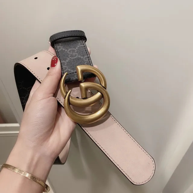 Gucci Ophidia GG Monogram Canvas Interlocking G Buckle Leather Belt 5