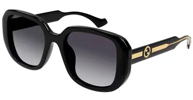 Gucci Oversized Square Translucent Pink Gradient Sunglasses 2