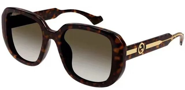 Gucci Oversized Square Translucent Pink Gradient Sunglasses 3