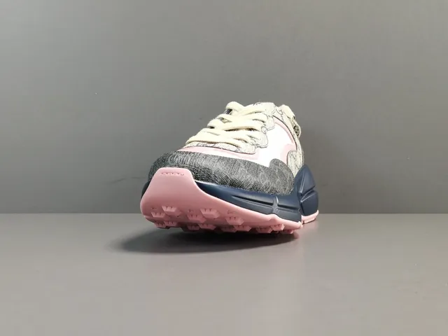 Gucci Rhyton Monogram Canvas Pink Navy Lifestyle Sneakers 14