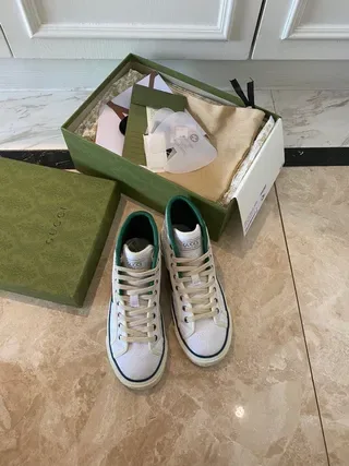 Gucci Rhyton Monogram-Print High-Top Lifestyle Sneakers 6
