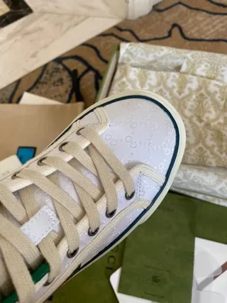 Gucci Rhyton Monogram-Print High-Top Lifestyle Sneakers 7
