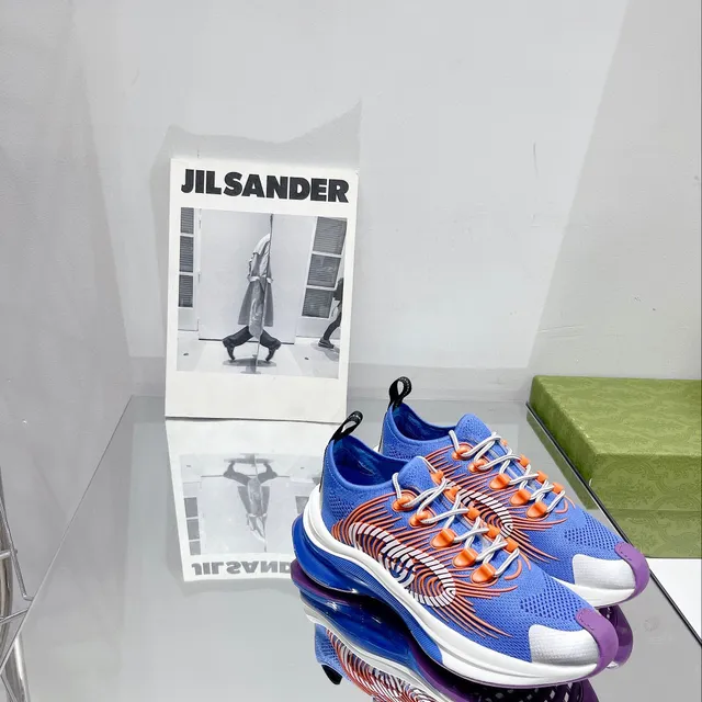 Gucci Screener Blue Orange Purple Lifestyle Sneakers 9