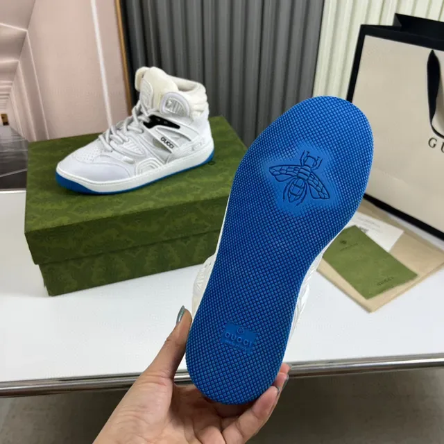 Gucci Screener Brancos e Azuis tênis lifestyle 2