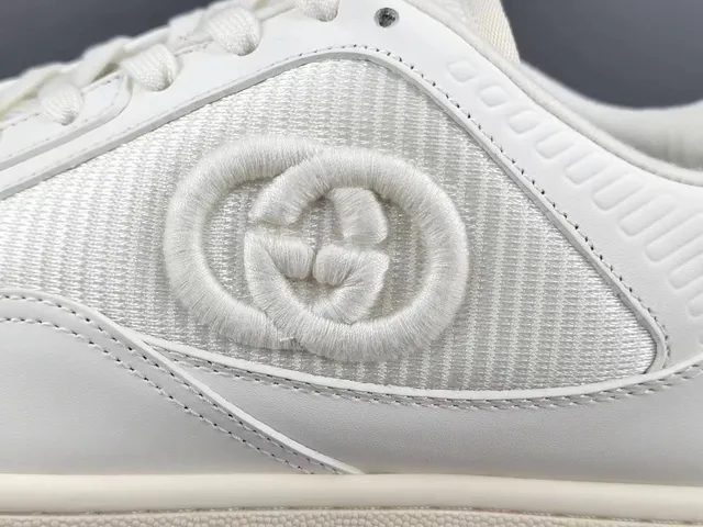Gucci Tennis 1977 White and Gum Lifestyle Sneakers 8