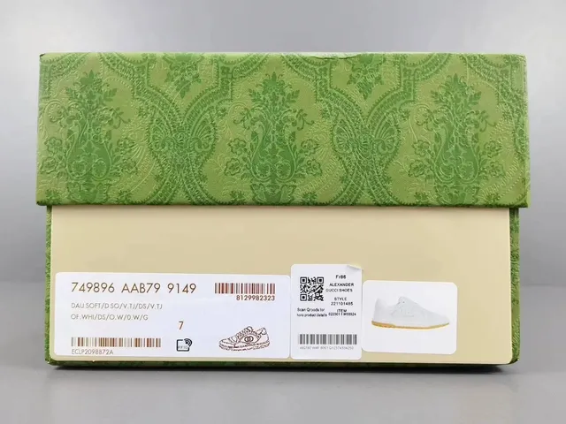Gucci Tennis 1977 White and Gum Lifestyle Sneakers 11