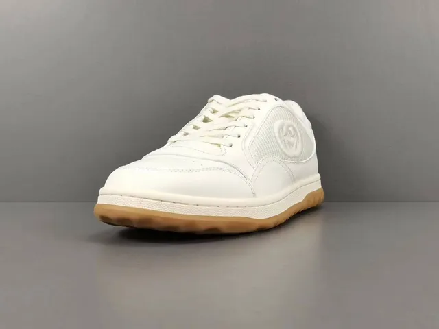 Gucci Tennis 1977 White and Gum Lifestyle Sneakers 15