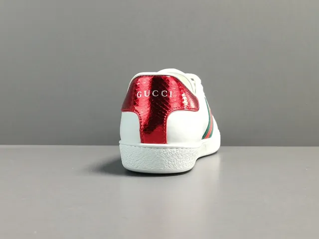 Gucci Tennis 1977 White Green Red Tiger Lifestyle Sneakers 15