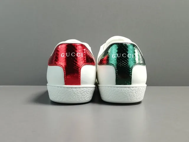 Gucci Tennis 1977 White Green Red Tiger Lifestyle Sneakers 16
