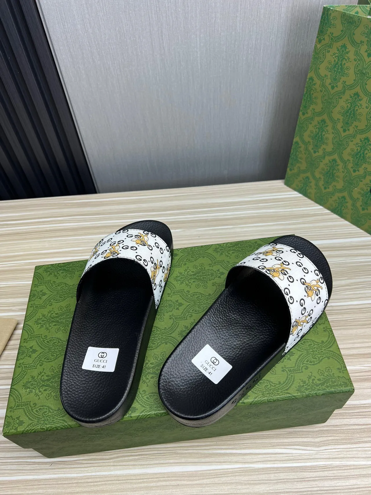 Gucci Tom & Jerry GG مطبوع مائل 6